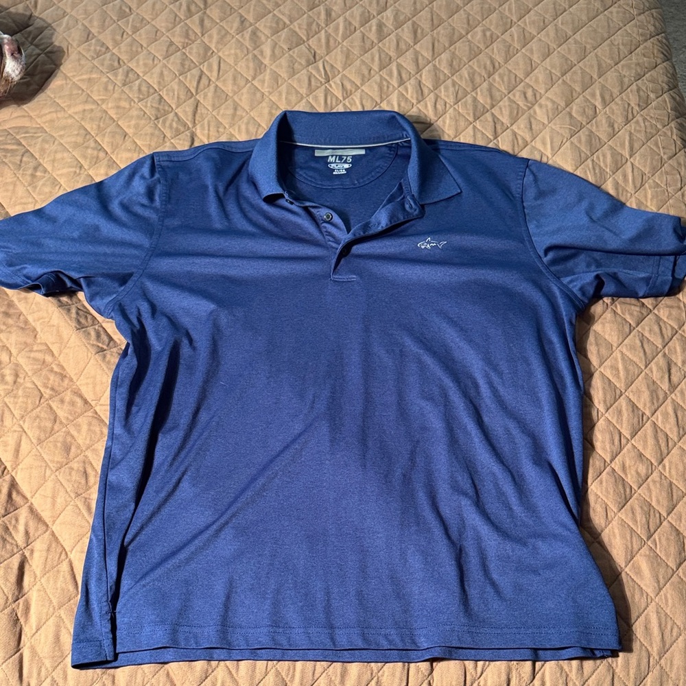 Greg Norman Collection Navy Polo Shirt